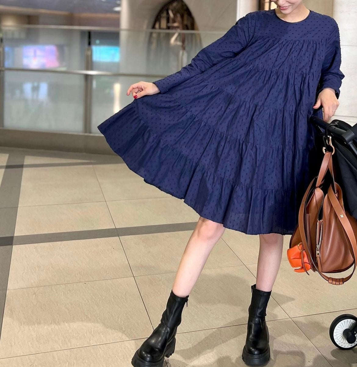 ※ 予約販売商品 タンク底ストレッチショートブーツ (3010N)