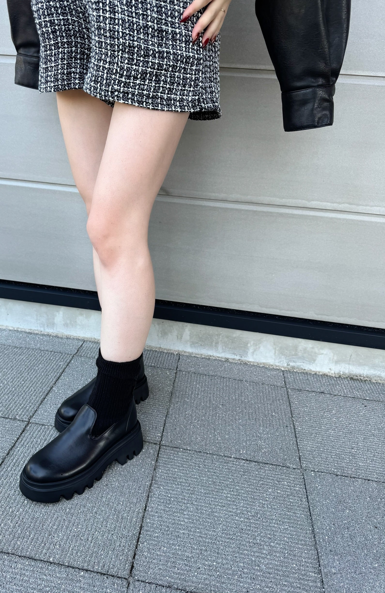 ※ 予約販売商品 タンク底ソックスブーツ(3012N)