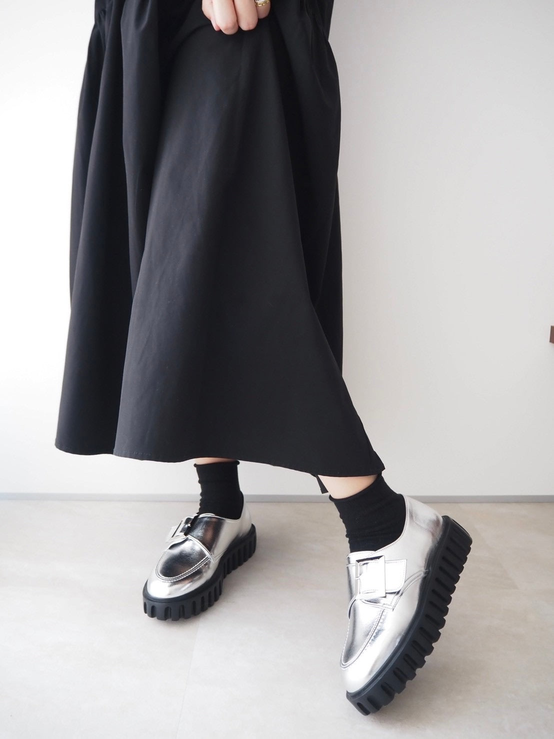 ※ 予約販売商品 ラインタンク底ローファー(2720N)