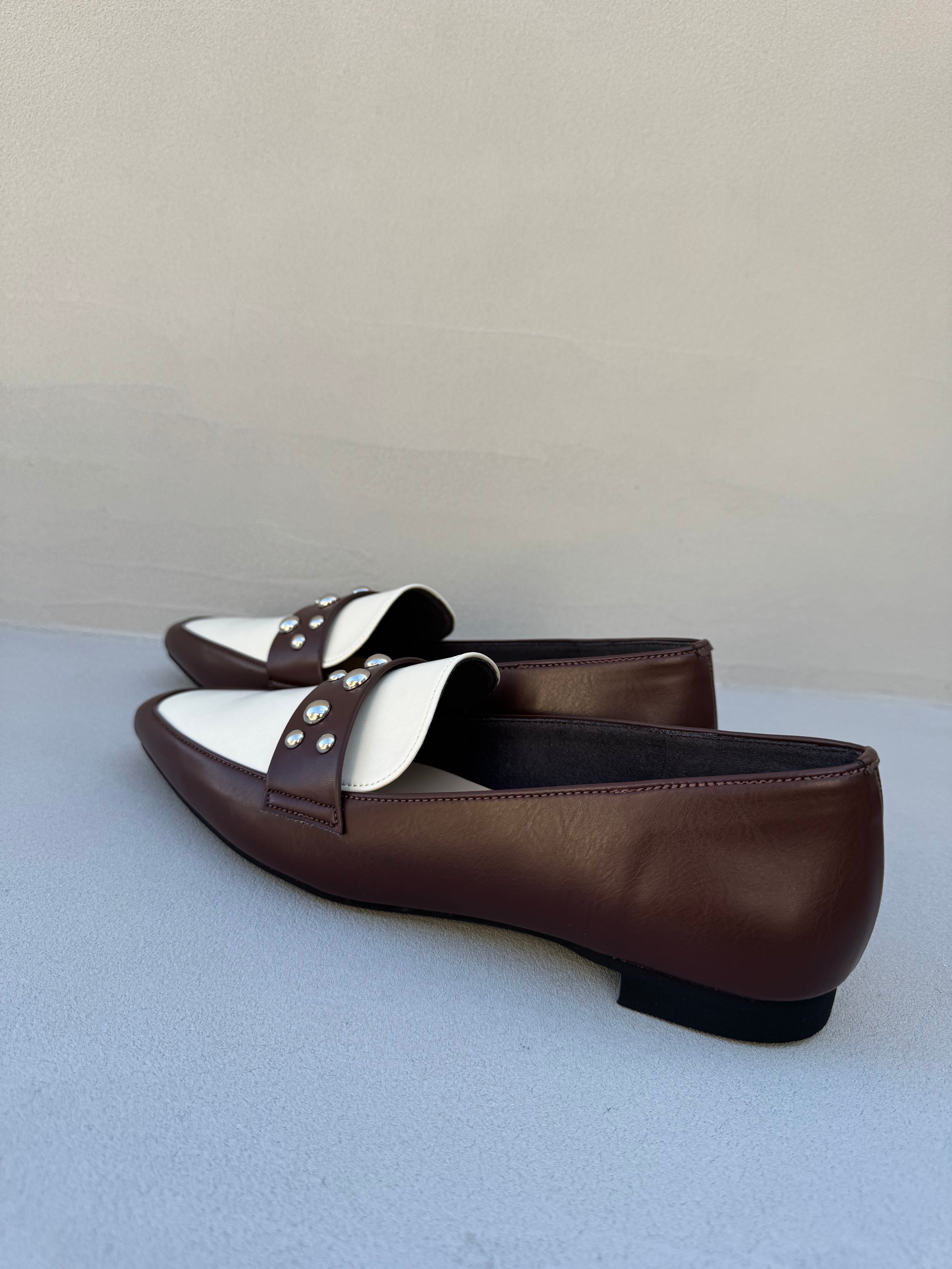 ※ 予約販売商品 スタッズディティールローファー(2016N)