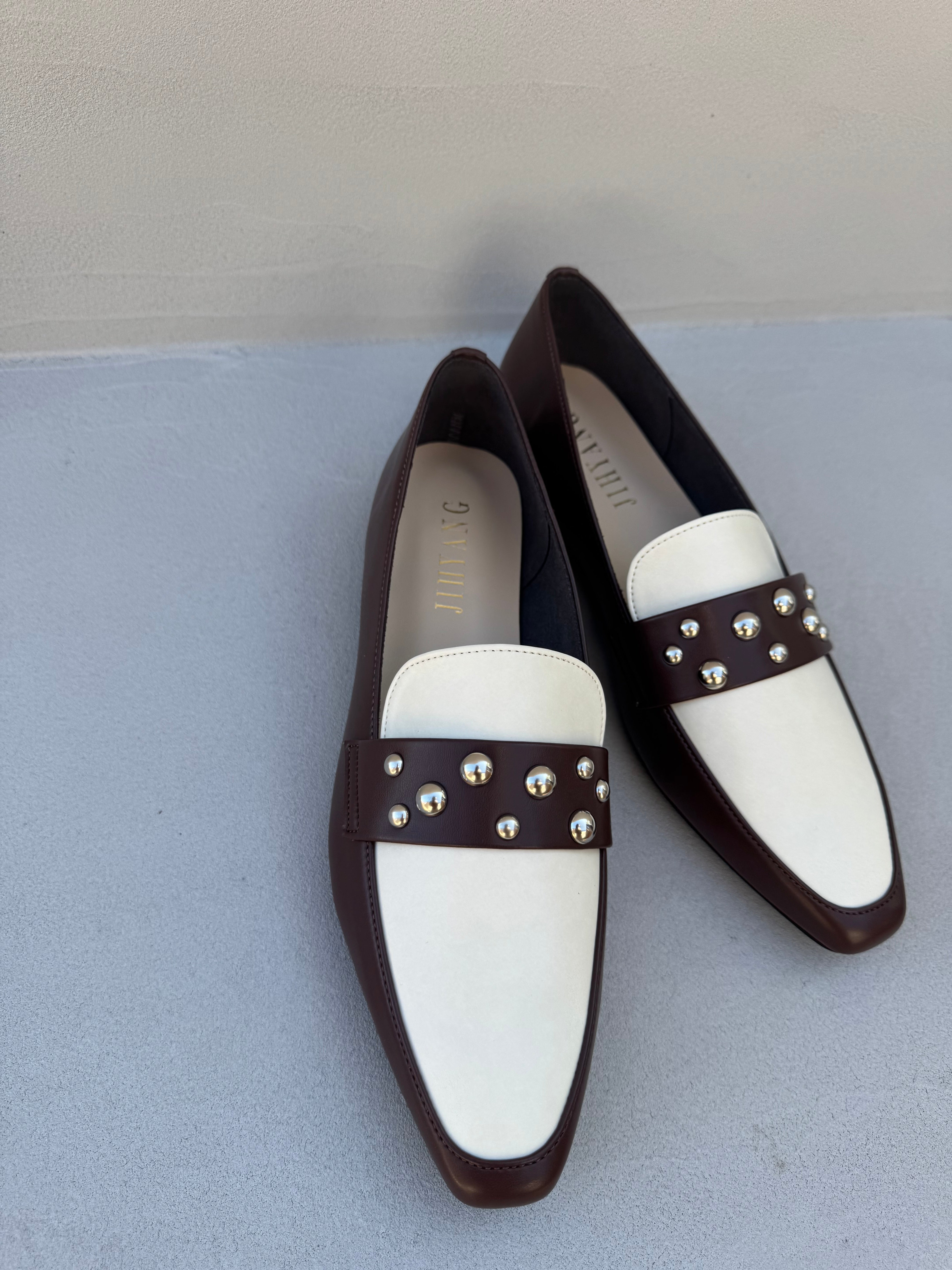 ※ 予約販売商品 スタッズディティールローファー(2016N)