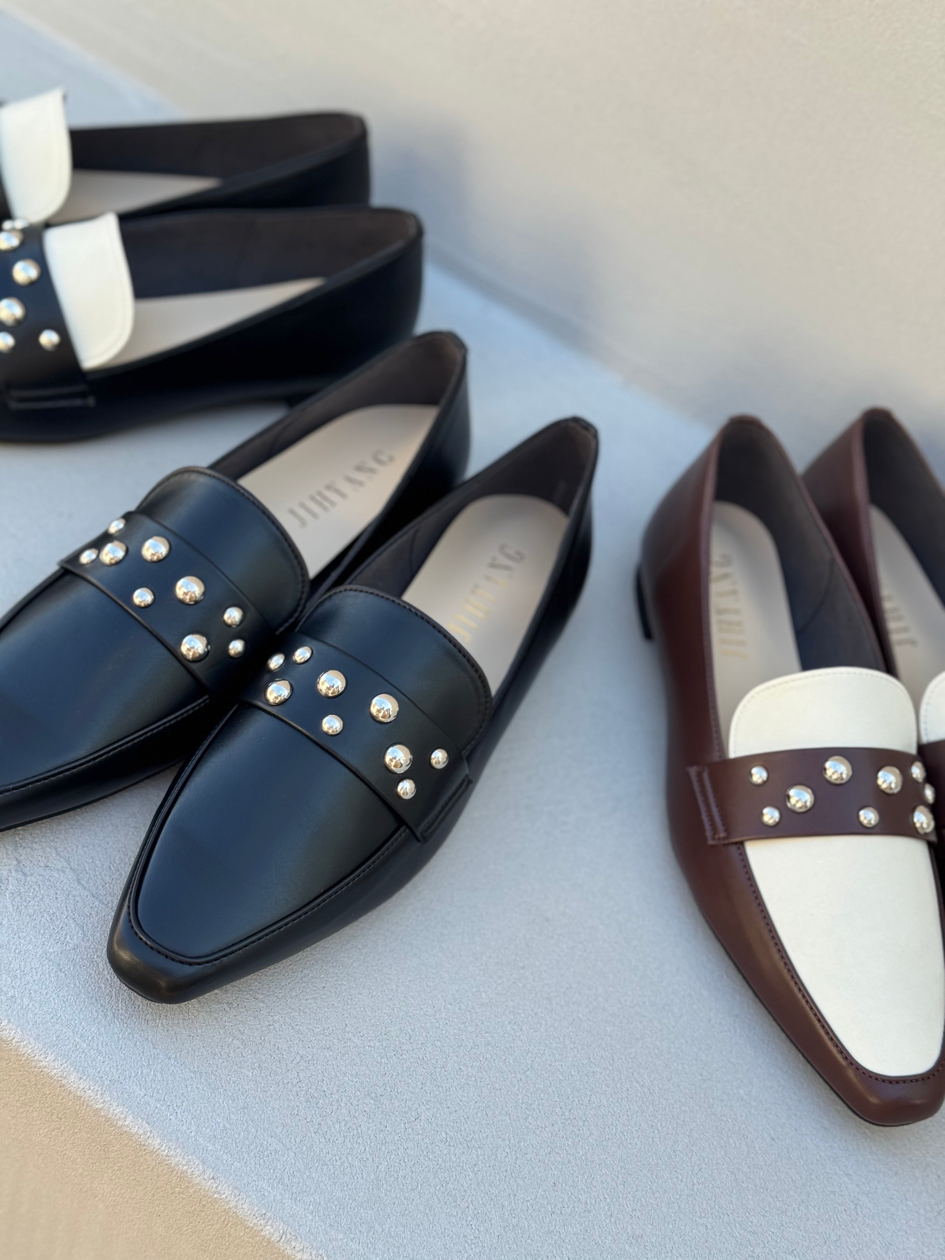 ※ 予約販売商品 スタッズディティールローファー(2016N)