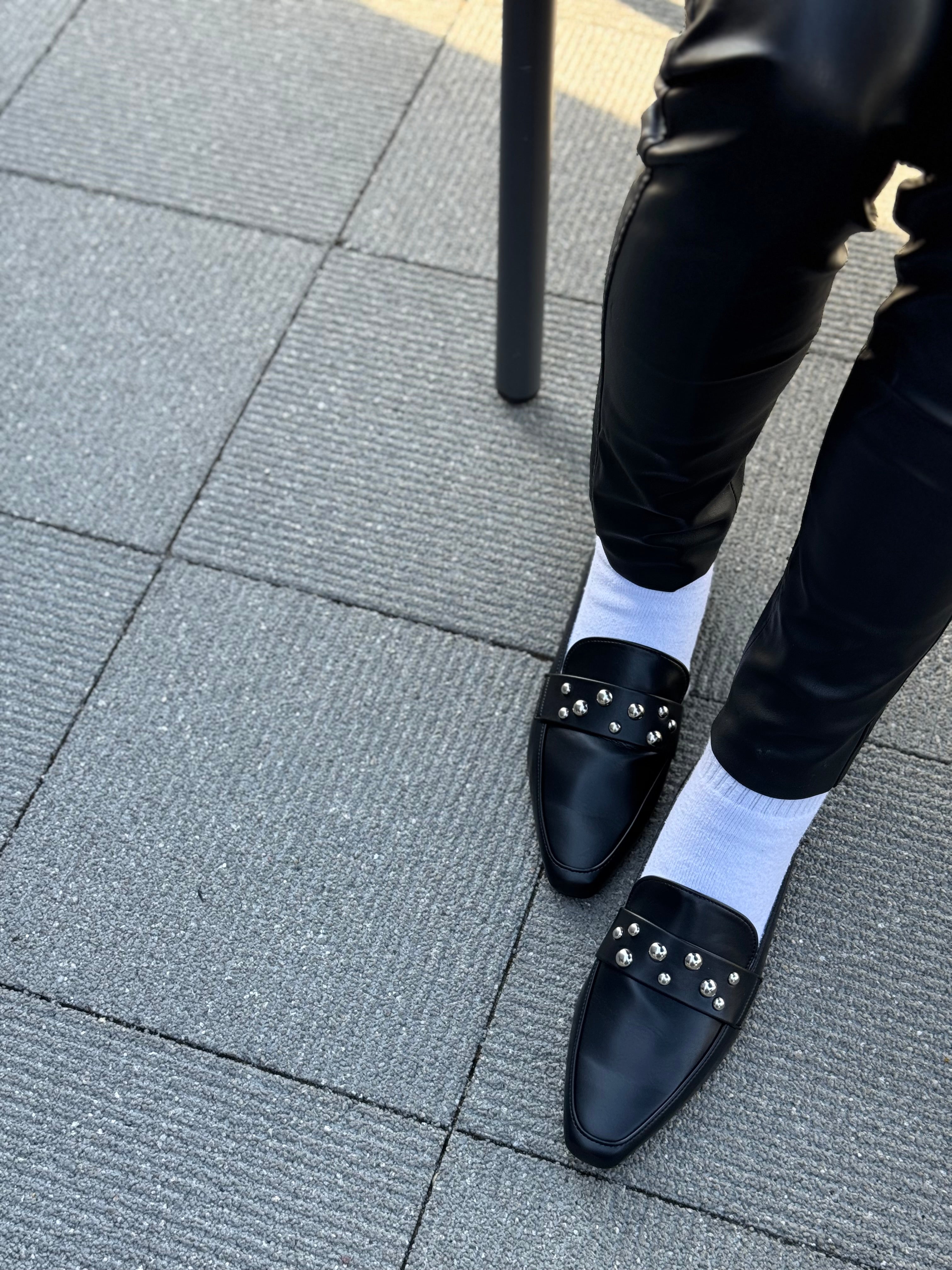 ※ 予約販売商品 スタッズディティールローファー(2016N)