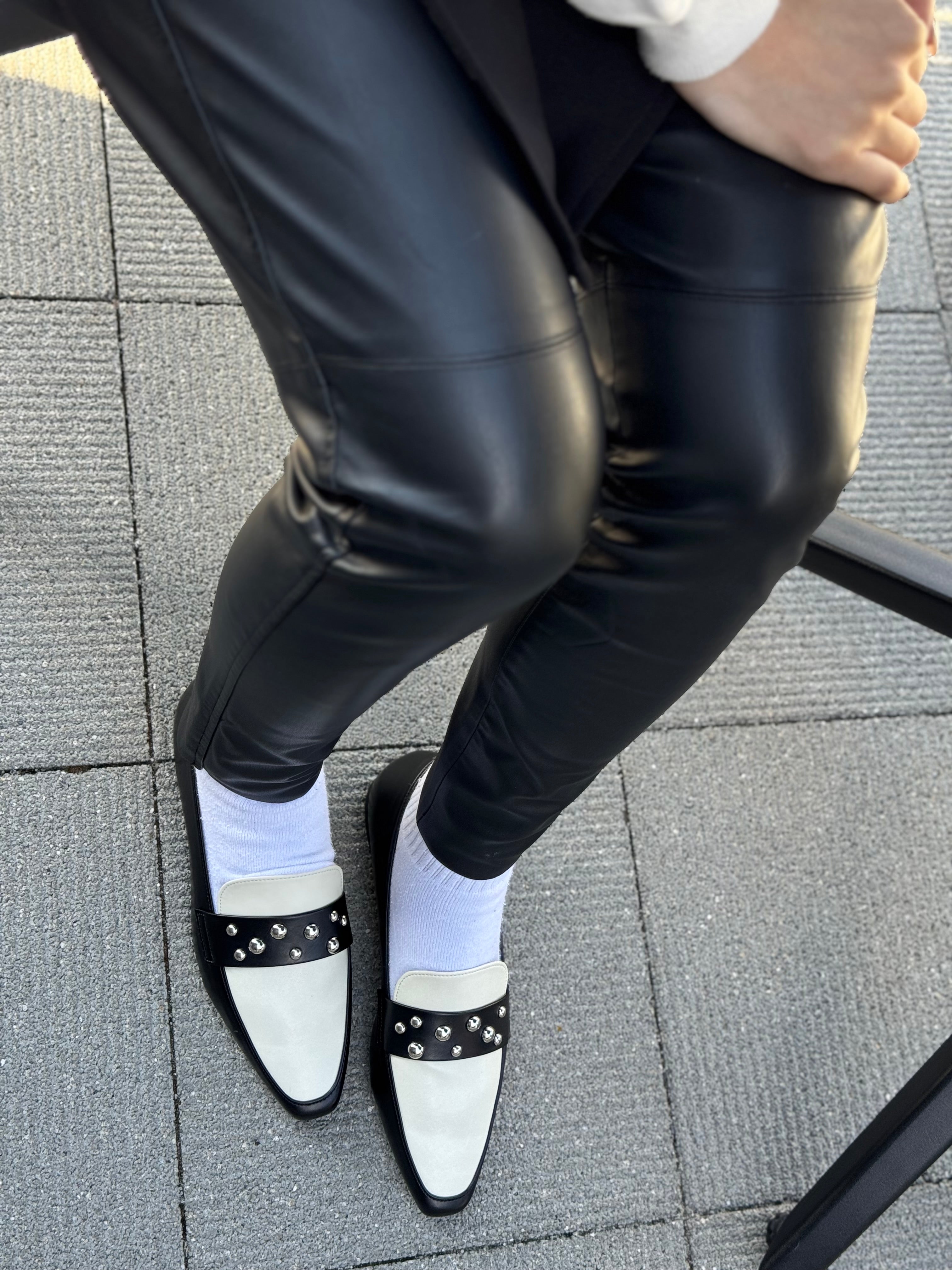 ※ 予約販売商品 スタッズディティールローファー(2016N)