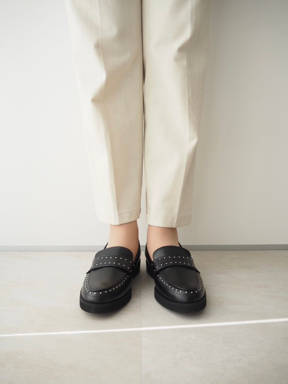 ※ 予約販売商品  スタッズローファー(2237N)