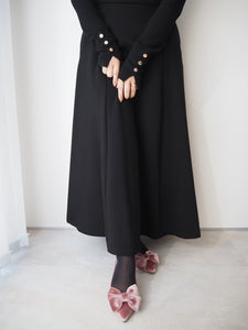 ※ 予約販売商品 ビッグフレアリボンパンプス (1546N )