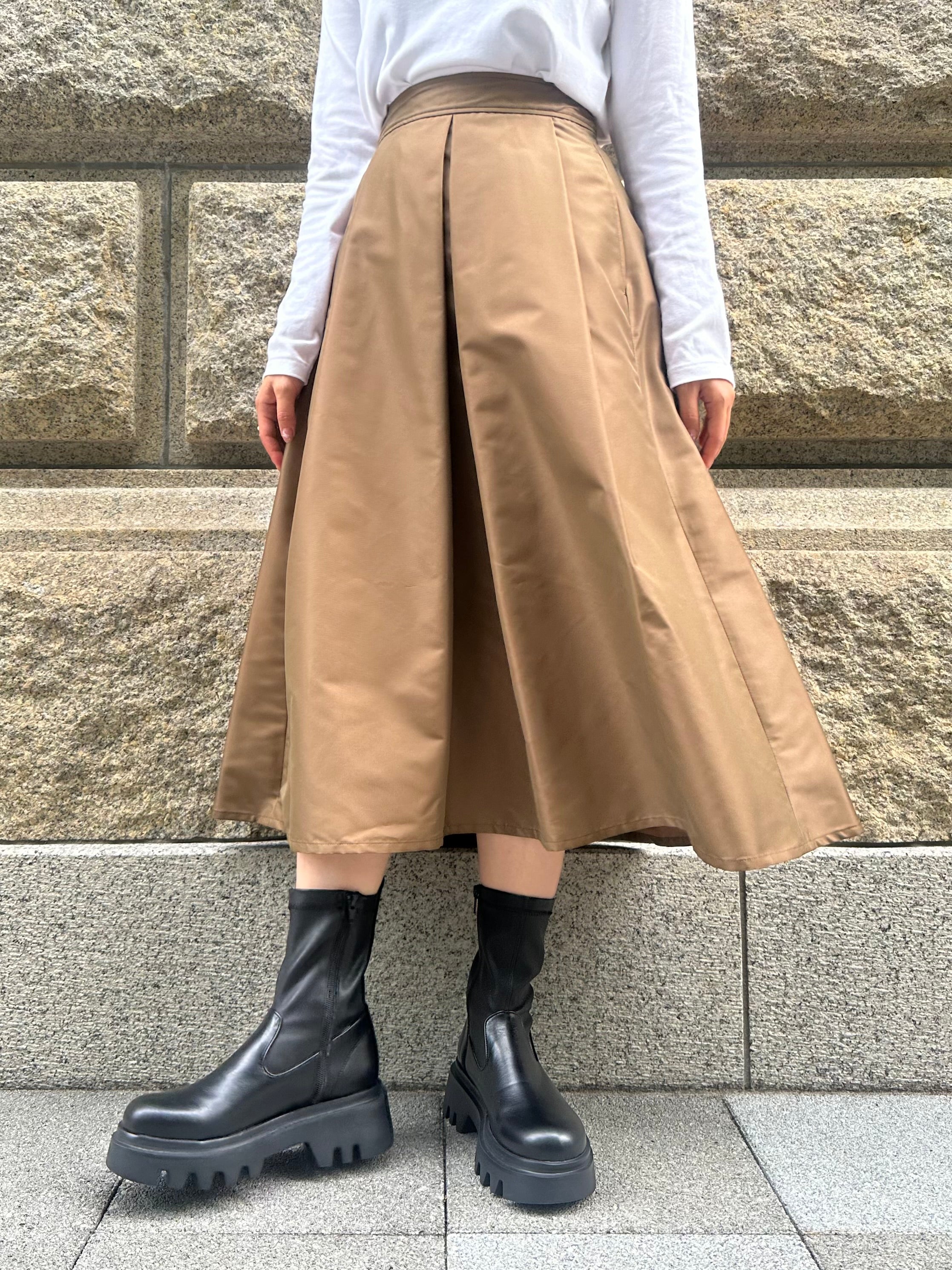 ※ 予約販売商品 タンク底ストレッチショートブーツ (3010N)