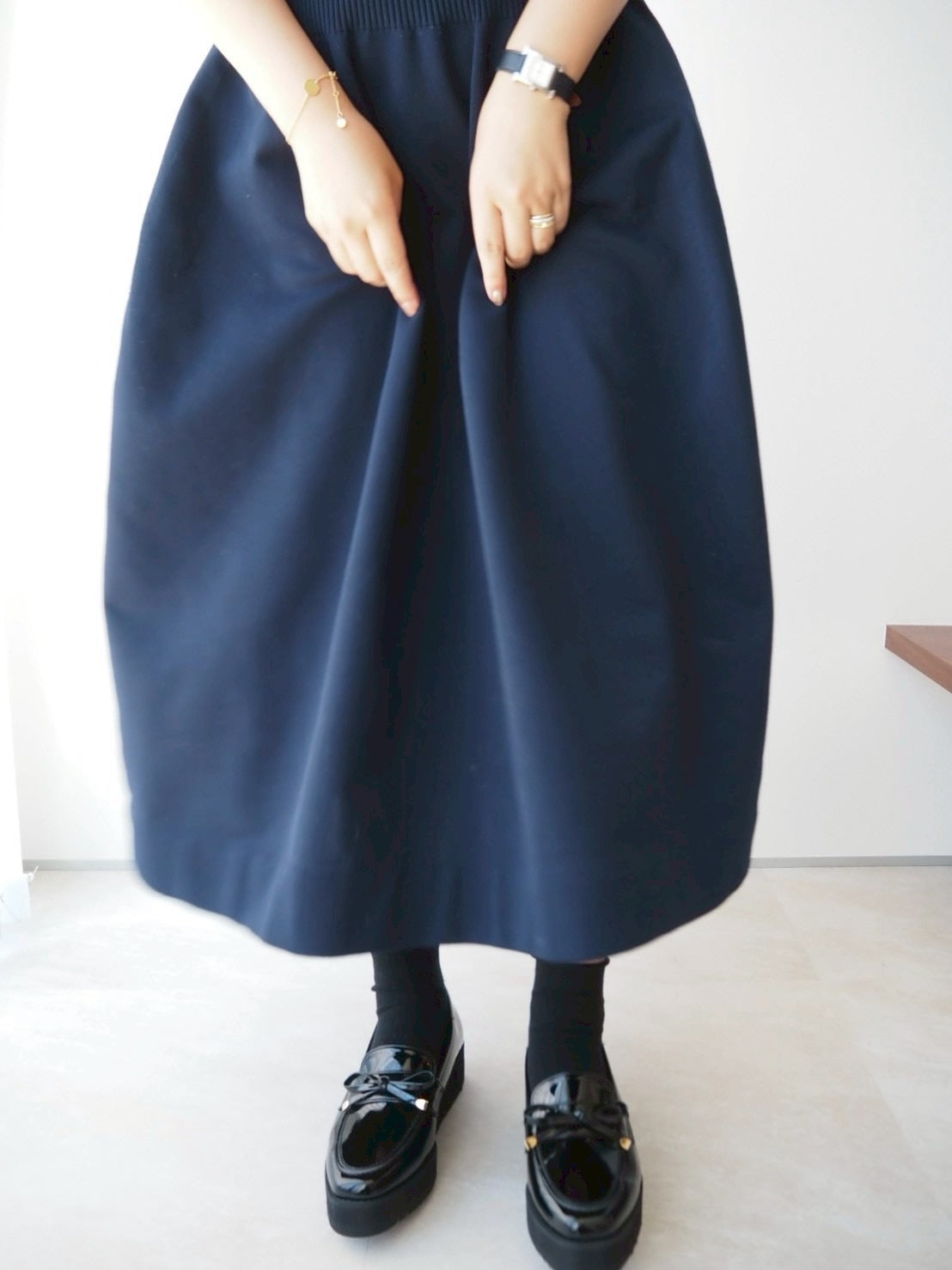 ※ 予約販売商品 レイン対応リボン金具ローファー(2726N)