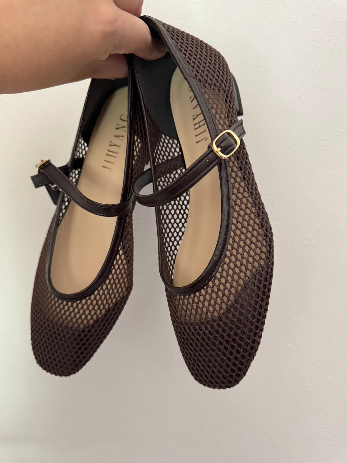 JIHYANG チヒャン　ダブルビジューフラットサンダル　スムースＬ 商品 – JIHYANG