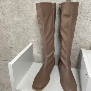 ※ 予約販売商品 ストレッチロングブーツ ローヒールver (2521N)