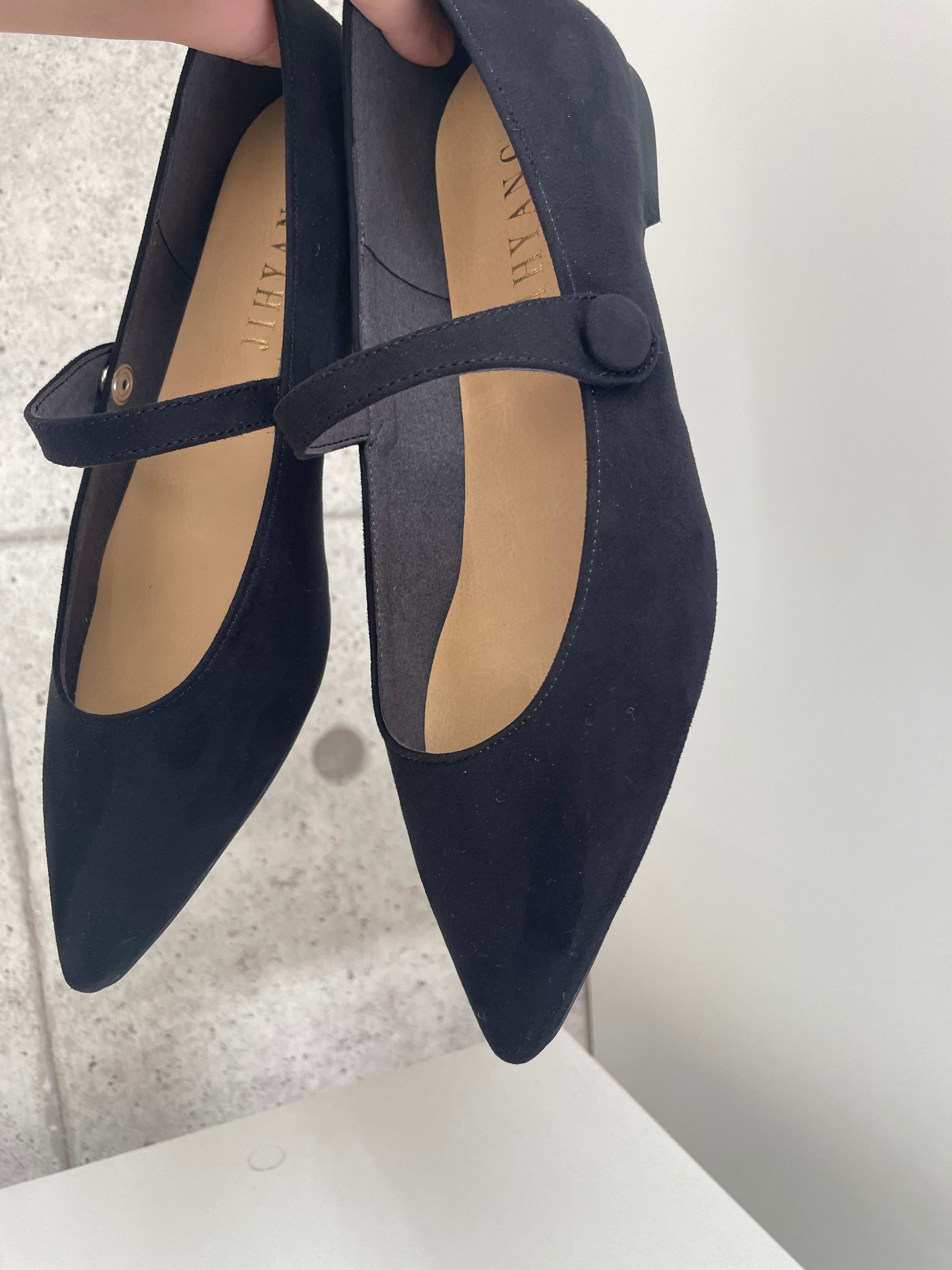 美品 jihyang チヒャン 1本ベルトメッシュパンプス jihyang 1本ベルトメッシュパンプス - メルカリ