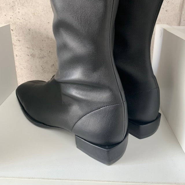 ※ 予約販売商品 ストレッチロングブーツ ローヒールver (2521N)
